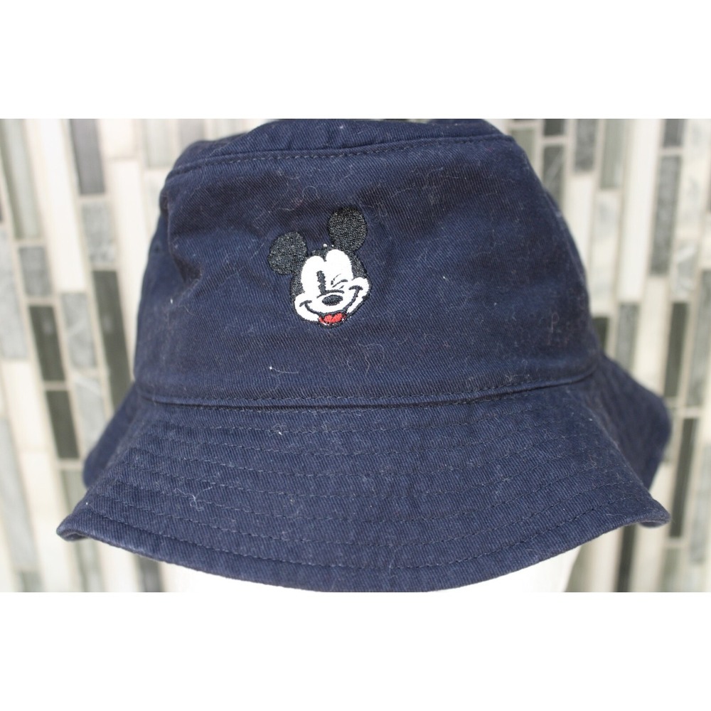 NWT Disney Mickey Mouse Floppy Hat One Size Navy